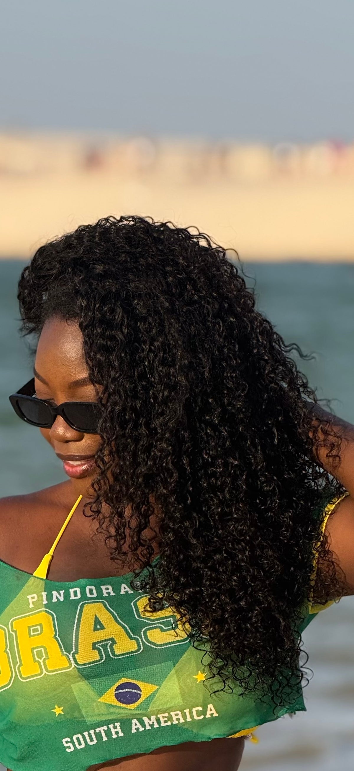 Soft Curl Half Wig